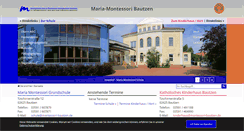 Desktop Screenshot of montessori-bautzen.de