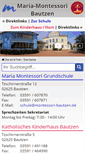 Mobile Screenshot of montessori-bautzen.de